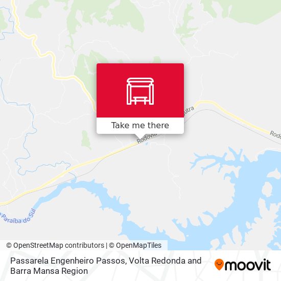 Mapa Passarela Engenheiro Passos