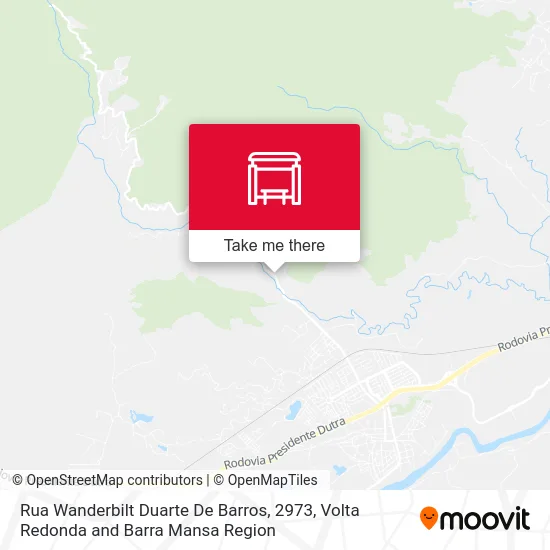 Rua Wanderbilt Duarte De Barros, 2973 map