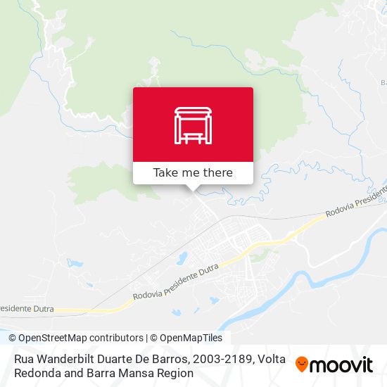 Rua Wanderbilt Duarte De Barros, 2003-2189 map