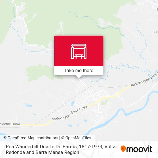 Rua Wanderbilt Duarte De Barros, 1817-1973 map