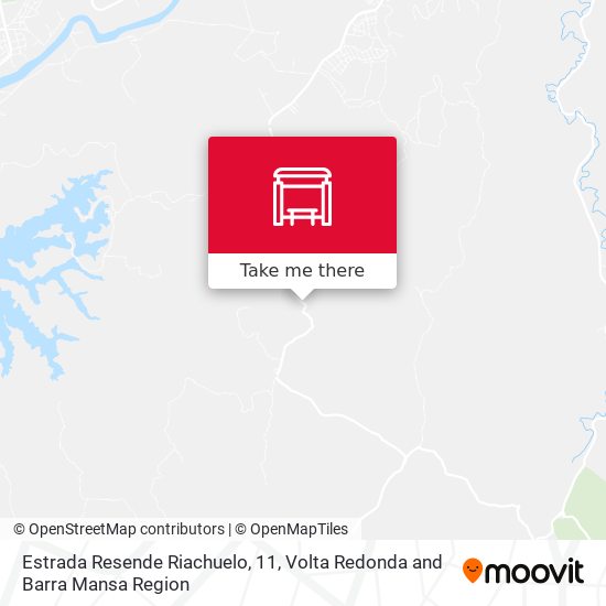 Estrada Resende Riachuelo, 11 map