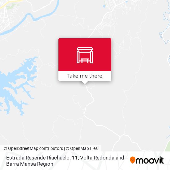 Estrada Resende Riachuelo, 11 map