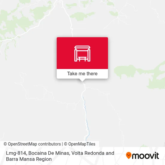 Lmg-814, Bocaina De Minas map
