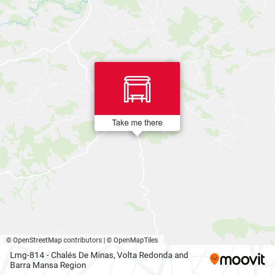 Lmg-814 - Chalés De Minas map