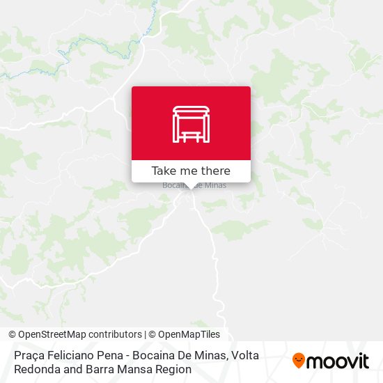 Praça Feliciano Pena - Bocaina De Minas map