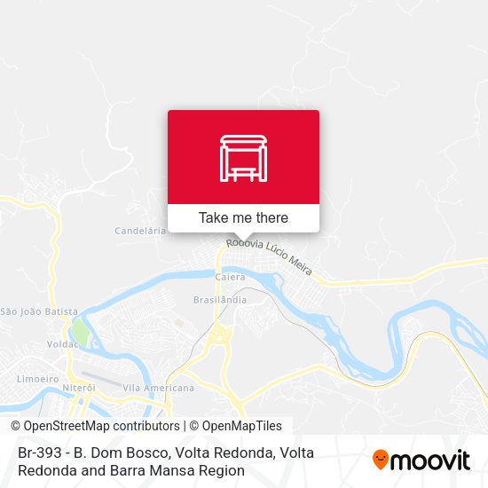 Br-393 - B. Dom Bosco, Volta Redonda map