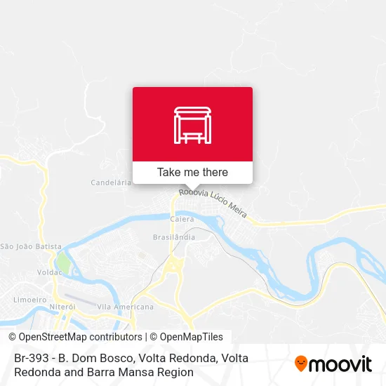 Br-393 - B. Dom Bosco, Volta Redonda map