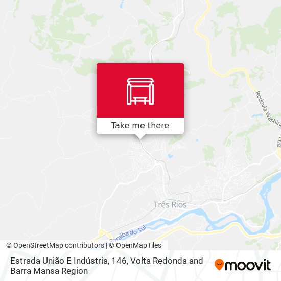 Estrada União E Indústria, 146 map