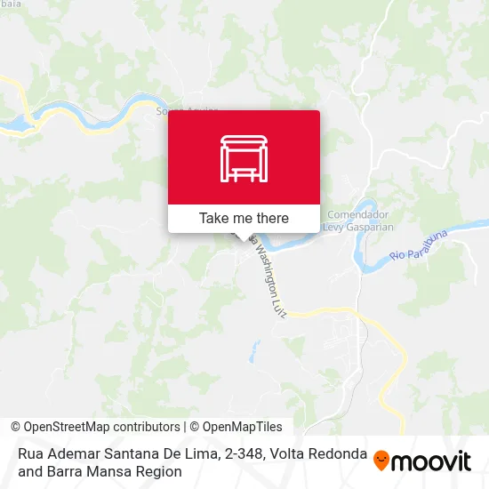 Rua Ademar Santana De Lima, 2-348 map