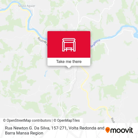 Rua Newton G. Da Silva, 157-271 map