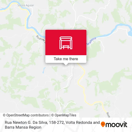 Rua Newton G. Da Silva, 158-272 map