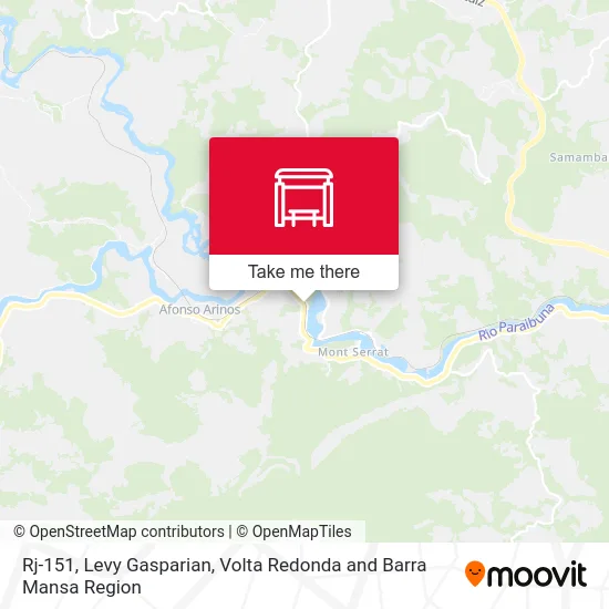 Rj-151, Levy Gasparian map