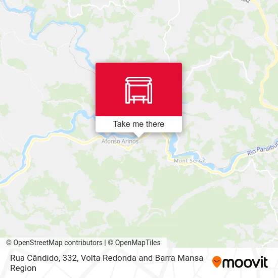 Rua Cândido, 332 map