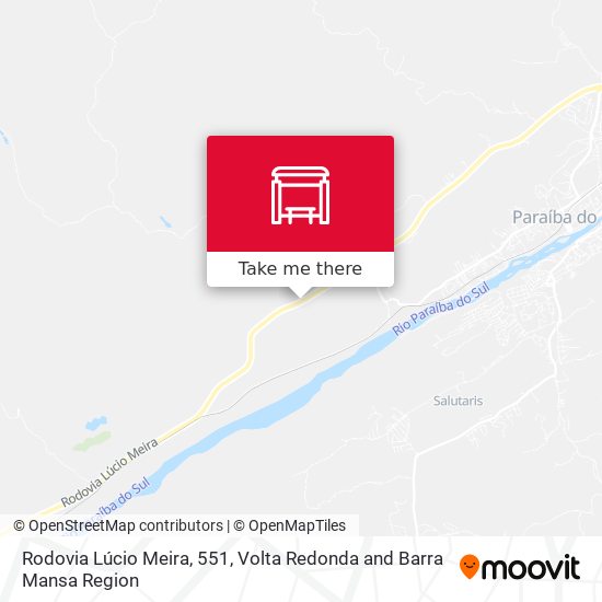 Rodovia Lúcio Meira, 551 map