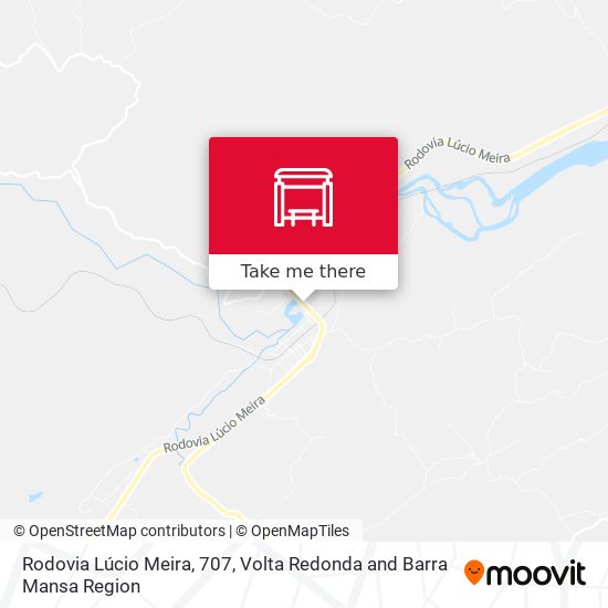Rodovia Lúcio Meira, 707 map