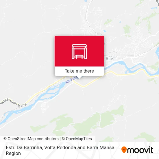 Estr. Da Barrinha map