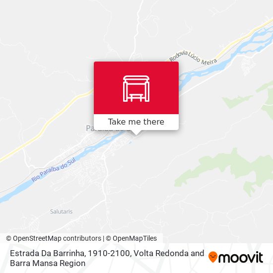 Estrada Da Barrinha, 1910-2100 map