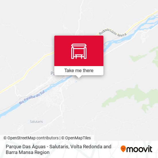 Mapa Parque Das Águas - Salutaris