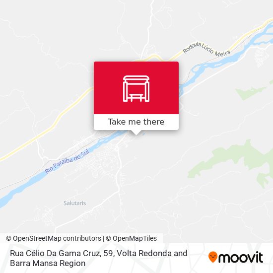 Rua Célio Da Gama Cruz, 59 map