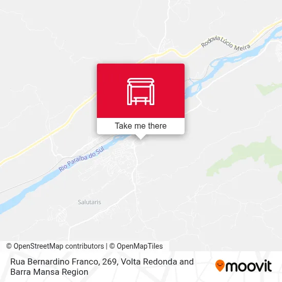 Rua Bernardino Franco, 269 map