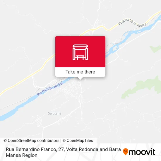 Rua Bernardino Franco, 27 map