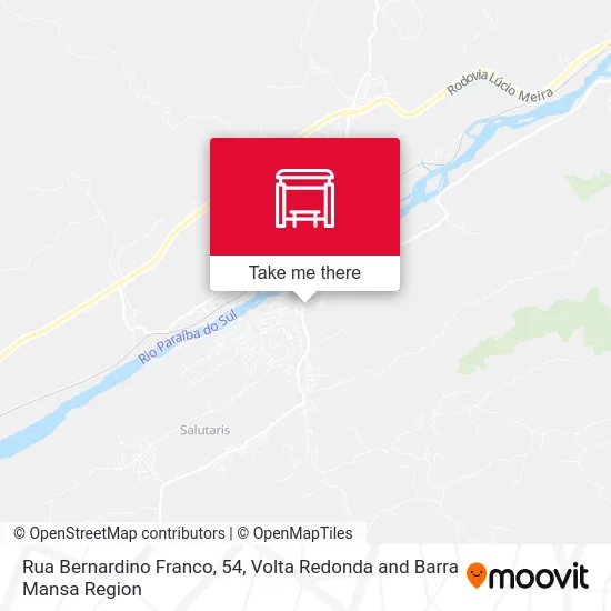 Rua Bernardino Franco, 54 map