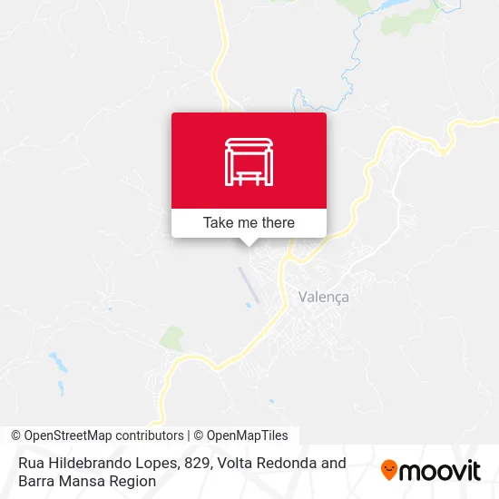 Rua Hildebrando Lopes, 829 map
