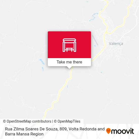 Rua Zilma Soares De Souza, 809 map
