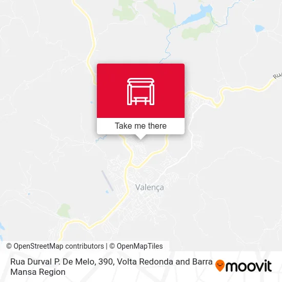 Rua Durval P. De Melo, 390 map