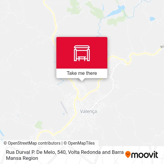 Rua Durval P. De Melo, 540 map