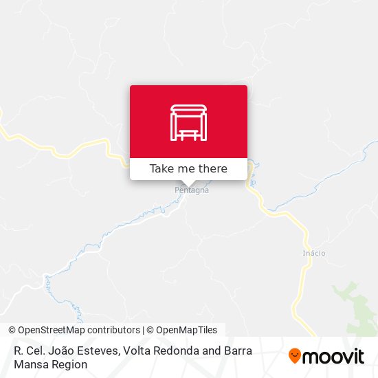 R. Cel. João Esteves map