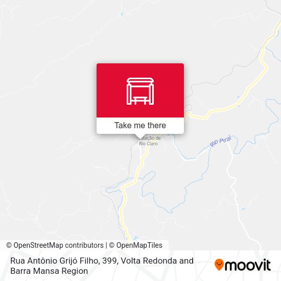 Rua Antônio Grijó Filho, 399 map
