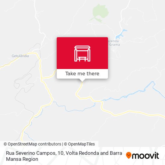 Rua Severino Campos, 10 map