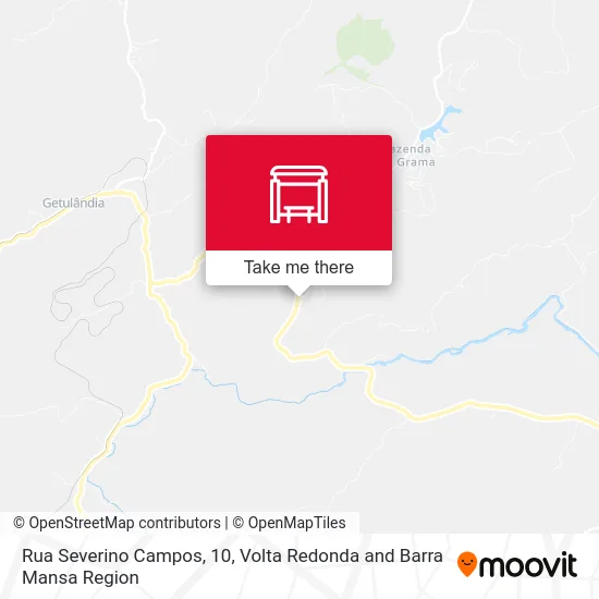 Rua Severino Campos, 10 map