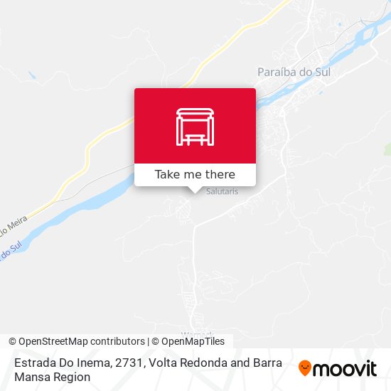 Estrada Do Inema, 2731 map