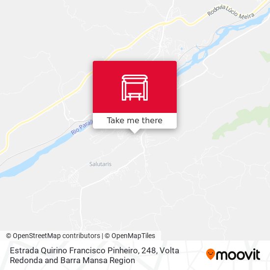 Estrada Quirino Francisco Pinheiro, 248 map