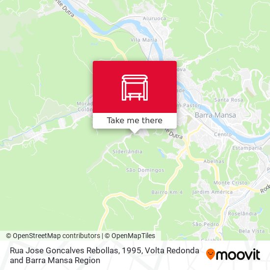 Rua Jose Goncalves Rebollas, 1995 map