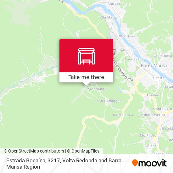 Estrada Bocaína, 3217 map