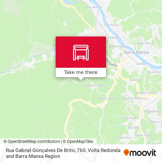 Rua Gabriel Gonçalves De Brito, 760 map