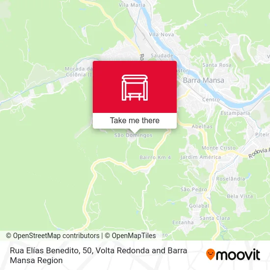 Rua Elías Benedito, 50 map