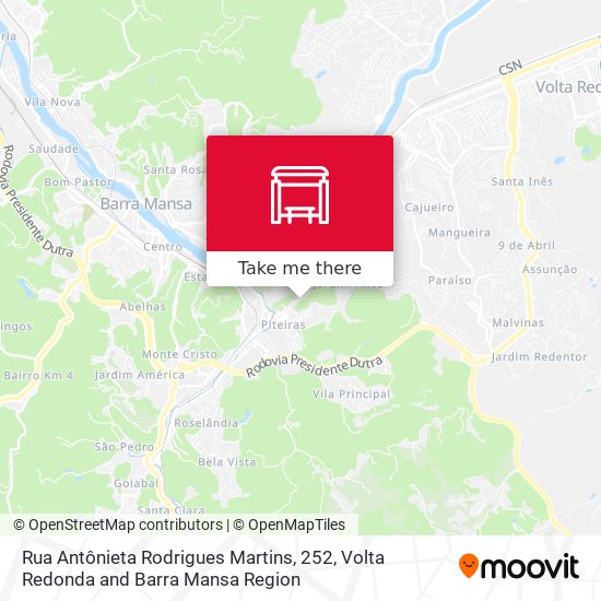 Rua Antônieta Rodrigues Martins, 252 map