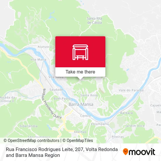 Rua Francisco Rodrigues Leite, 207 map