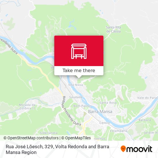 Rua José Lõesch, 329 map
