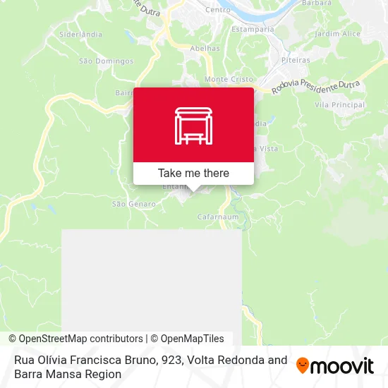 Rua Olívia Francisca Bruno, 923 map