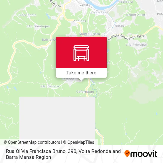 Rua Olívia Francisca Bruno, 390 map