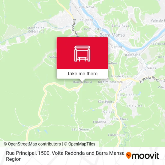 Rua Principal, 1500 map