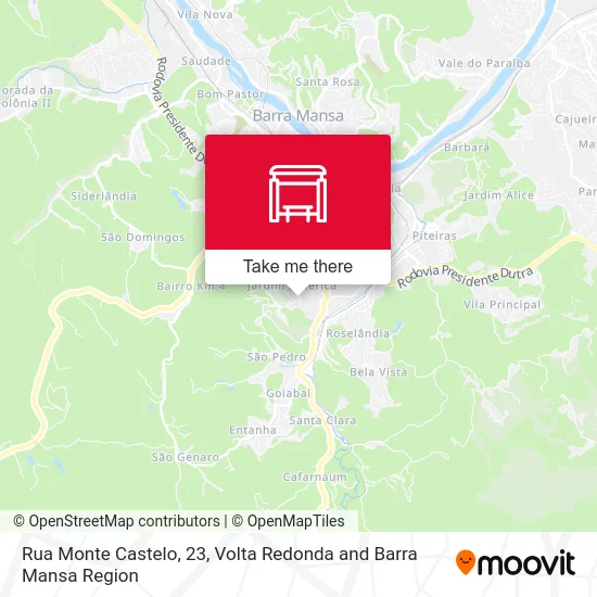 Rua Monte Castelo, 23 map