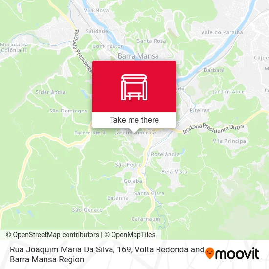 Rua Joaquim Maria Da Silva, 169 map
