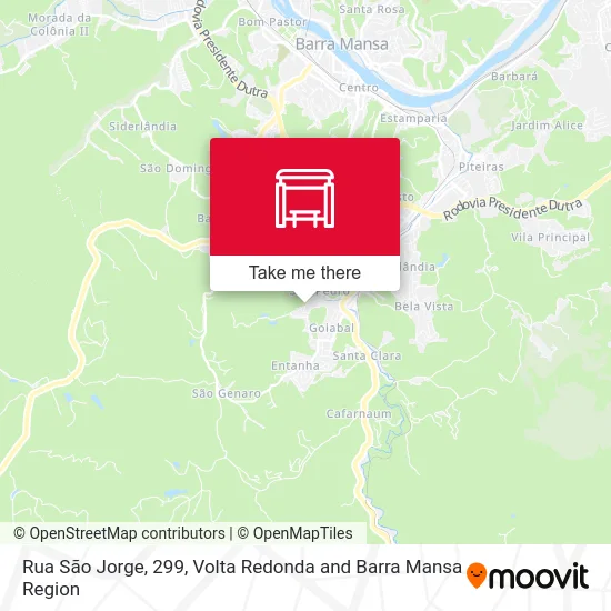 Rua São Jorge, 299 map