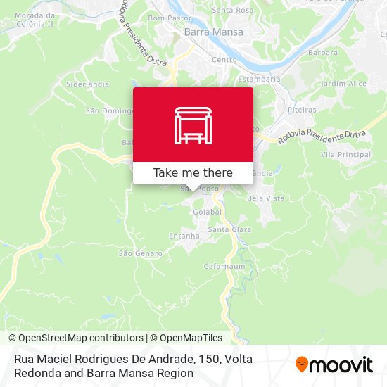 Mapa Rua Maciel Rodrigues De Andrade, 150